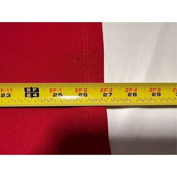 Rafaela Women’s Plus Size 3/4 Sleeve Pull Over Shirt Red in Color Size 2X - Picture 8 of 8